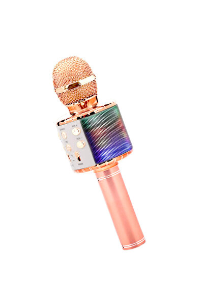 Teno Microfon pentru copii 858 Auriu roz