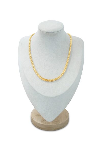 Ramaria Atelier Classic Braided Gold Chain Necklace