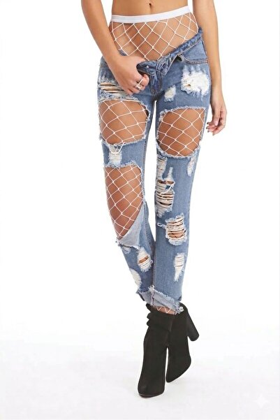 Daymod Chiloți din plasă Fiona Beli, albi