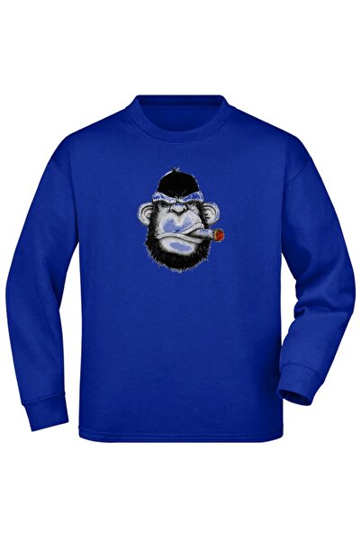 Rabona Fashion Φούτερ/μπλούζα με κουκούλα με σχέδιο Gorilla of the Neighborho...