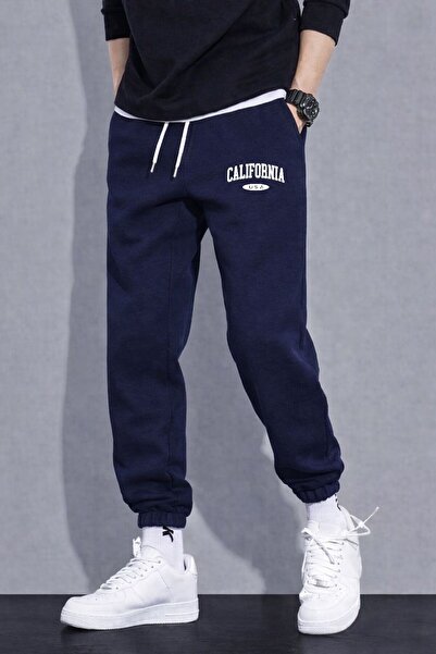 Le Vion Men's Gray Jogger Pants Sweatpants with Elastic Cuffs, Comfortable Cu...