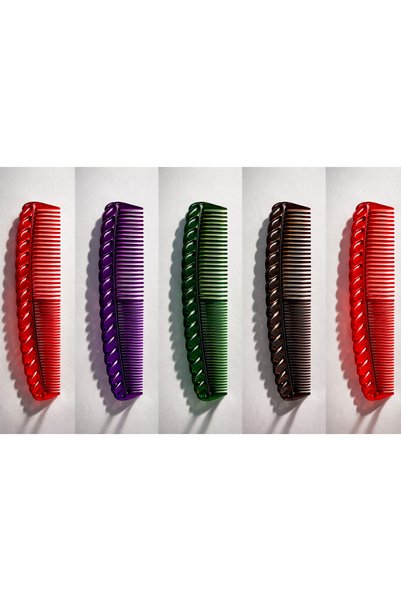 Grau Professional Hair Comb – French-Made Spiral Design Hairdresser's Comb |   Anti-Static and Durable