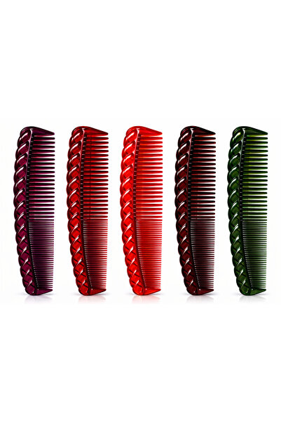 Grau Professional Hair Comb – French-Made Spiral Design Hairdresser's Comb |   Anti-Static and Durable