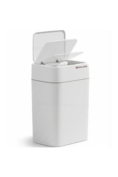 AyrStore Otomatik Hareket Sensörlü Çöp Kovası, Banyo Çöp Kovası, Çocuk Odası ...