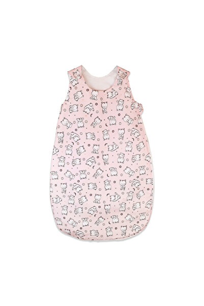 kidsdecor Sleeping bag for children 3-9 months, Baby Bear pink, thickness 1 t...