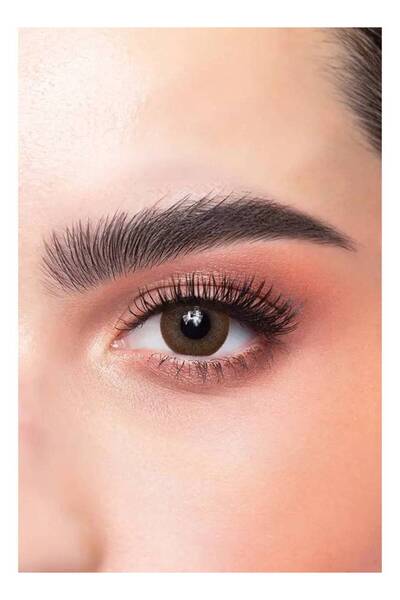 DAHAB Natural Brown 9 Months Disposable Contact Lenses, Colored Contact Lense...