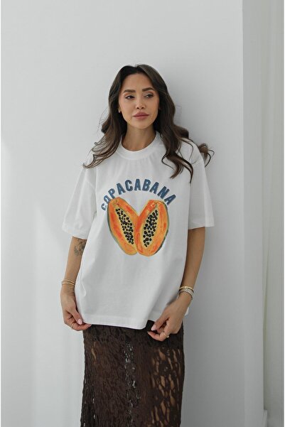 Havoş Tricou Copacabana cu imprimeu