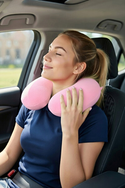 Bundeba 1.Kalite Boyun Destekli Seyahat Boyun Yastığı Ortopedik Burun Ameliya...