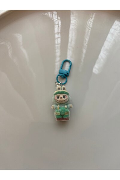 Anetta Jewelry Mini labubu figürlü fermuar/ çanta charmı/ anahtarlık