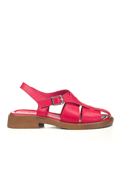 DOGANO Kadın Hakiki Deri Comfort Sandalet