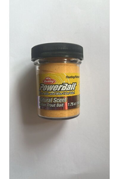 BERKLEY PowerBait Alabalık Hamur Yemi (Somon Yumurtası Aromalı/Turuncu)-1633593