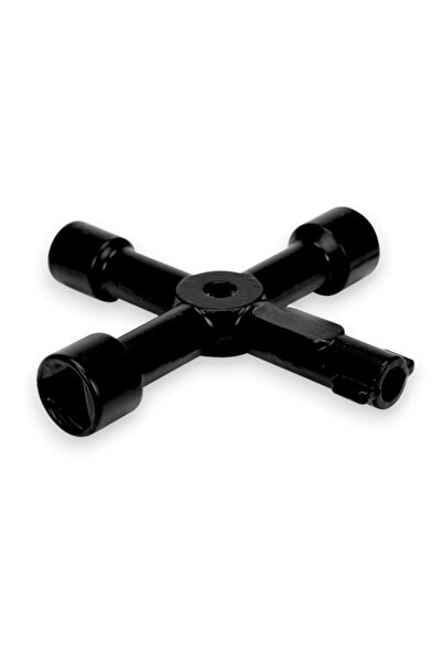 OEM Multifunctional wrench, 4 in 1 type, for utility chimneys, black, 72x72 m...