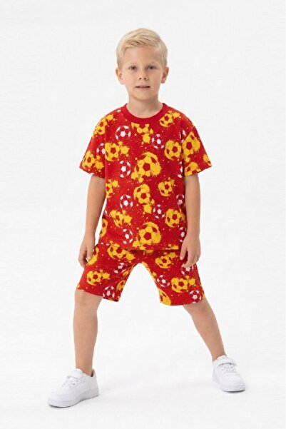 Yağmur Giyim Set cu mâneci scurte și pantaloni scurți pentru băieți ISOB Fan ...