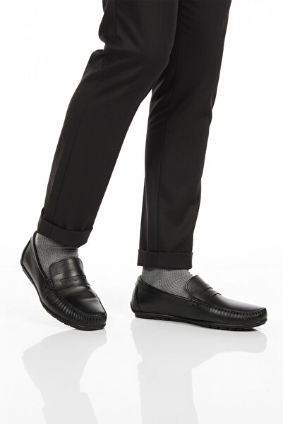 Aspor Black Men's Casual Shoes
