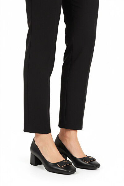 Aspor Black Women's High Heels