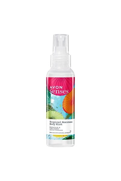 AVON Spray de corp Tropical Mexicana, aromă de fructul pasiunii și lime, 100 ml
