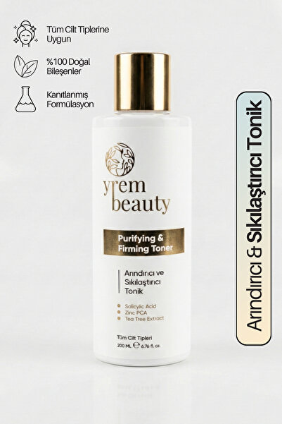 yrem beauty Arındırıcı ve Sıkışlaştırıcı Tonik 200 ml