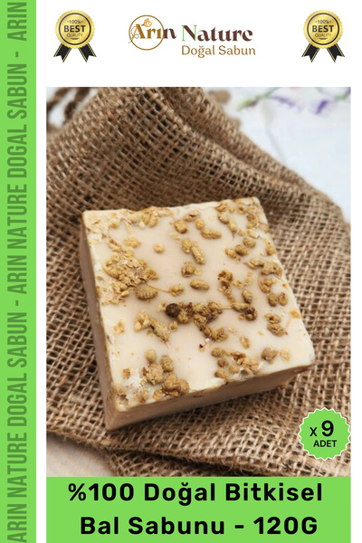 Carlburn # صابون طبيعي 100% برائحة جميلة لليدين والوجه والشعر والبشرة والجسم،...