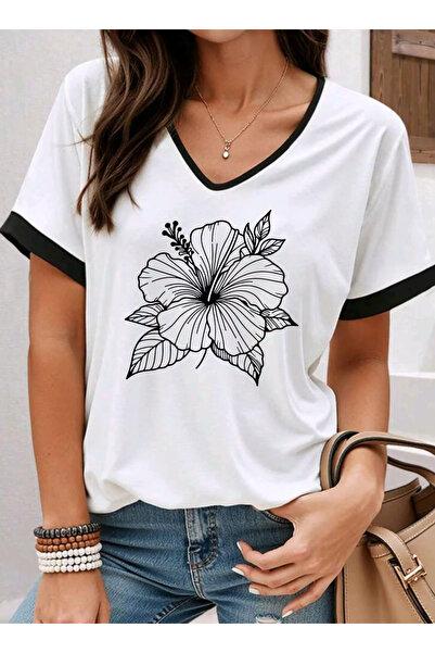 SUNFREE Tricou cu decolteu în V, cu cusături speciale, din noua colecție, din...