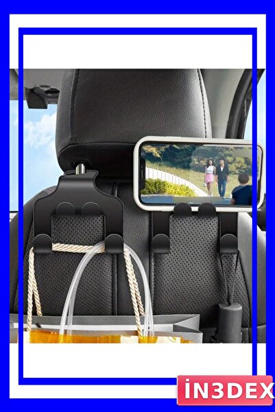 İN3DEX In-Car Organizer and Phone Holder Hanging Solution
