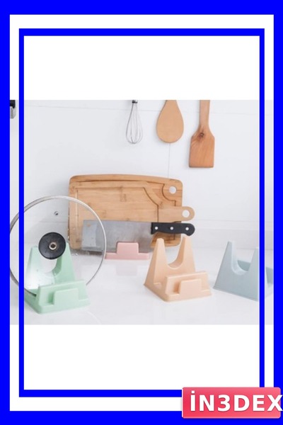 İN3DEX Pot Lid and Cutting Board Holder Kitchen Stand
