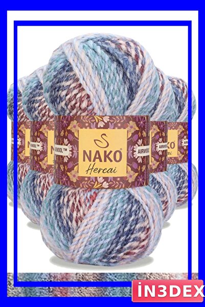 İN3DEX حزمة من منقوش خيوط محبوكة يدويًا من هيركاي إبرولي