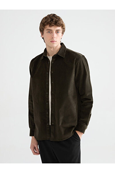 LC Waikiki Regular Fit Velvet Men's Shirt