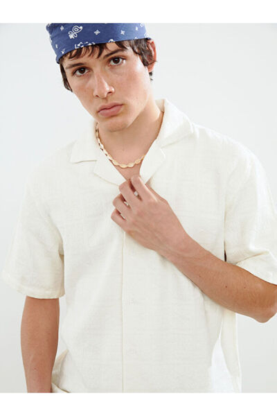 LC Waikiki Comfortable Fit Short Sleeve Men's Shirt