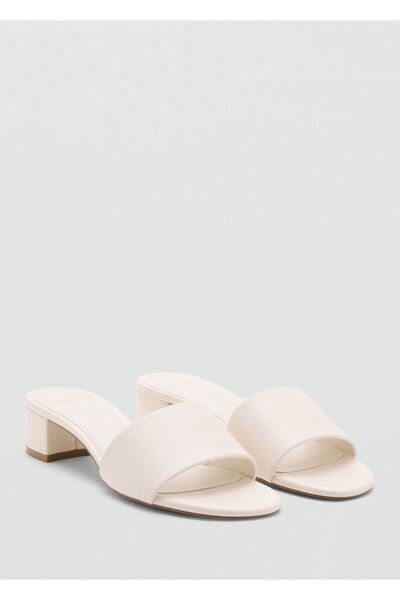MANGO Woman Apartman topuklu kayışlı sandalet