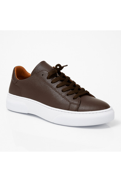 VELORA PARİS Dark Brown Stylish Leather Shoes