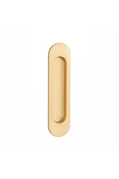 THG Χερούλι με οβάλ εσοχή σε σατινέ χρυσό (Enger)