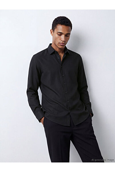 LC Waikiki Slim Fit Dobby Men's Shirt