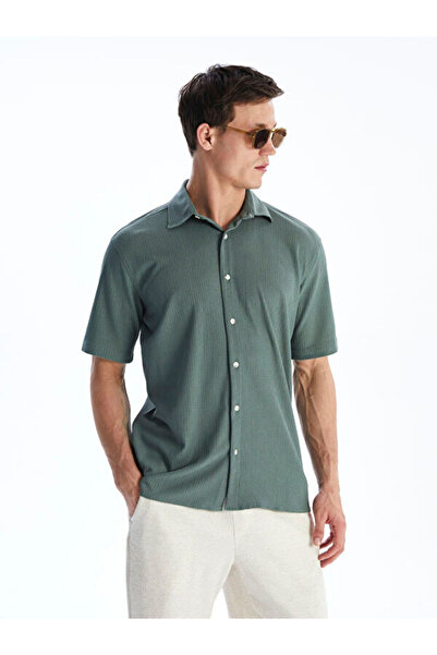 LC Waikiki Regular Fit Short Sleeve Men's Shirt