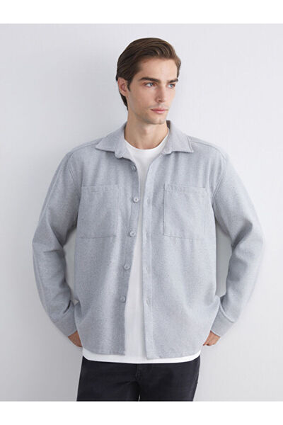 LC Waikiki Long Sleeve Shirt with Pocket Detail