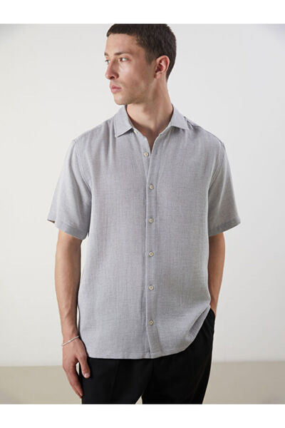 LC Waikiki Regular Fit Short Sleeve Men's Shirt