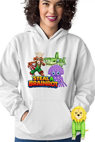 OEM Hanorac Femei Steal a Brainrot Graipuss Roblox Meme