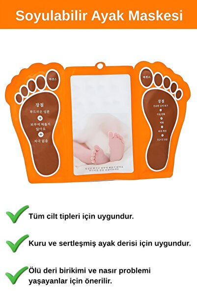 RED TOUCH Ayak Peeling Maskesi