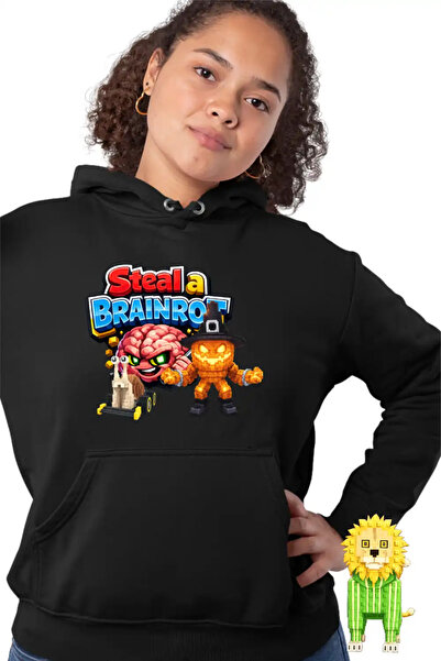 OEM Hanorac Femei Steal Brainrot Snailenzo Roblox Meme