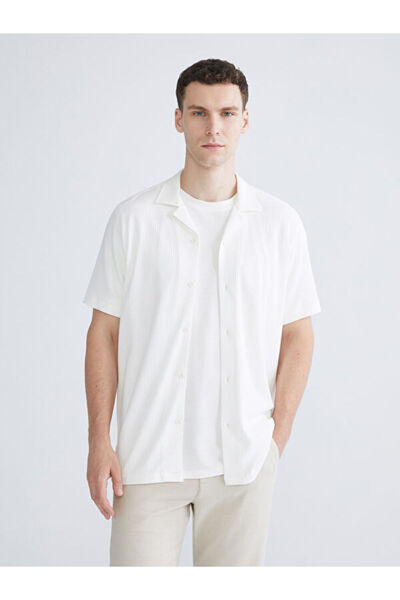 LC Waikiki Regular Fit Resort Collar Men's Shirt