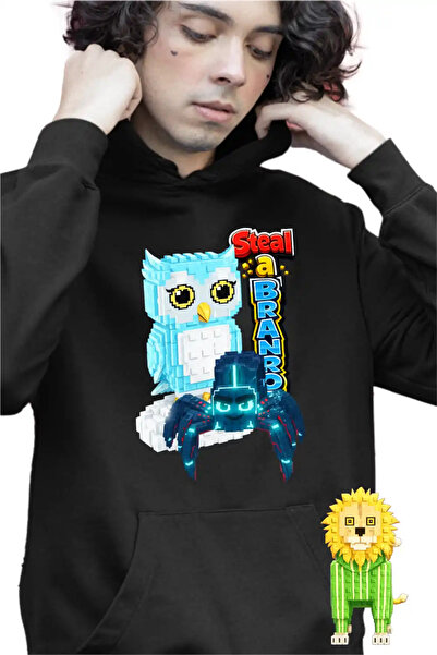 OEM Hanorac Copii Baieti Steal Brainrot Clickerrinocrabo Roblox Meme