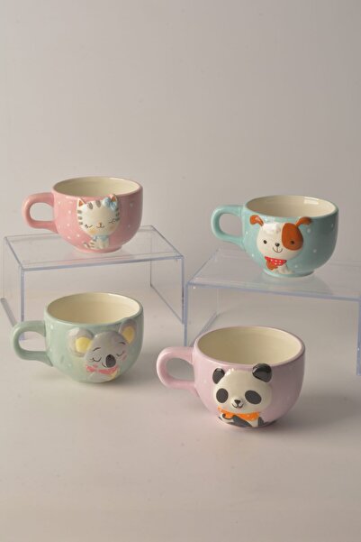 Tohana 3D HAYVAN FIGÜRLÜ KUPA 400 ML