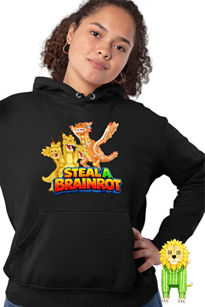 OEM Hanorac Femei Roblox Steal a Brainrot Dragon Meme