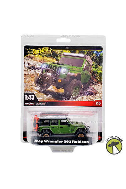 HOT WHEELS PREMIUM 1:43 JEEP WRANGLER 392 RUBICON METAL REAL RIDERS