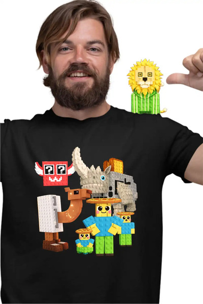 OEM Tricou Barbati Steal a Brainrot Noobinis Roblox Meme