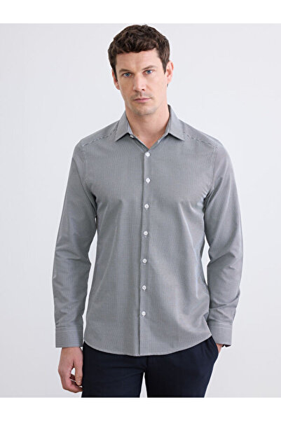 LC Waikiki Sparkling Choices from Shining Store Slim Fit Checked Embroidered ...