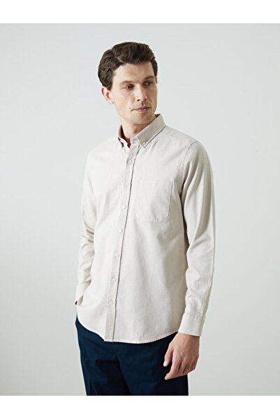 LC Waikiki Regular Fit Long Sleeve Oxford Men's Shirt