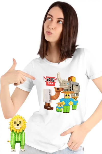 OEM Tricou Femei Steal a Brainrot Noobinis Roblox Meme