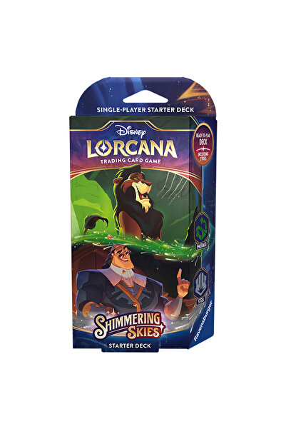 RAVENSBURGER Disney Lorcana: Λαμπερά Ουρανοί - Αρχική Τράπουλα