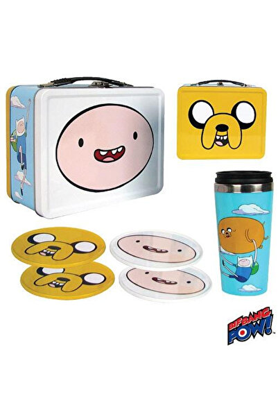 LEX Adventure Time Lunch Box Gift Set Finn & Jake Convention Exclusive