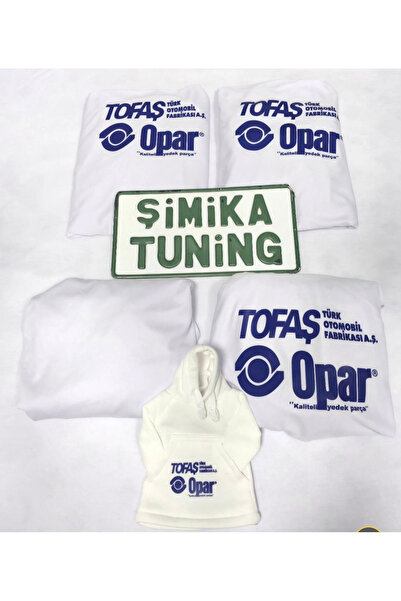 şimika tuning tuningmarketim غطاء خدمة أمامي وخلفي من توفاش أبيض اللون مكون م...